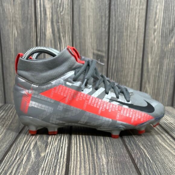 Nike Mercurial Superfly 7 JR Elite FG Soccer Cleats Futbol Boots Size 5.5Y Sock - Picture 1 of 9
